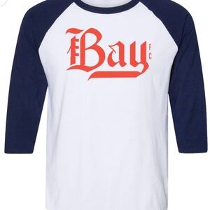 Unisex Bay FC The Show at Oracle Park Baseball 3/4 Sleeve Tee